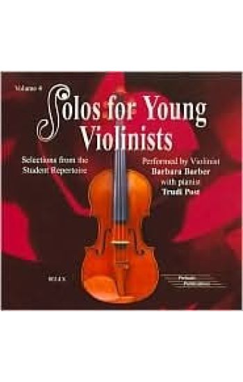 Solos for Young Violinists CD, Volume 4