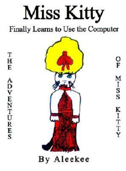 Miss Kitty Finally Learns to Use the Computer