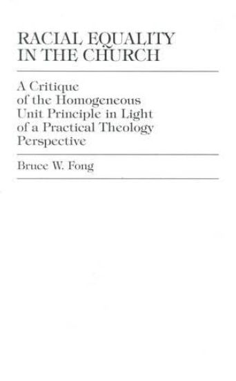 Racial Equality in the Church