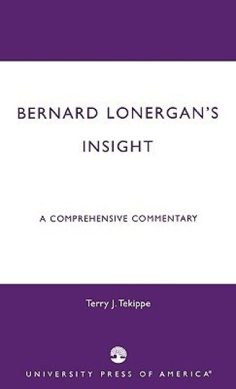 Bernard Lonergan's Insight