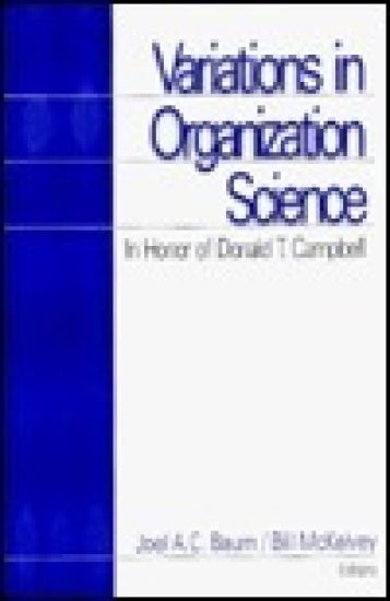 Variations in Organization Science