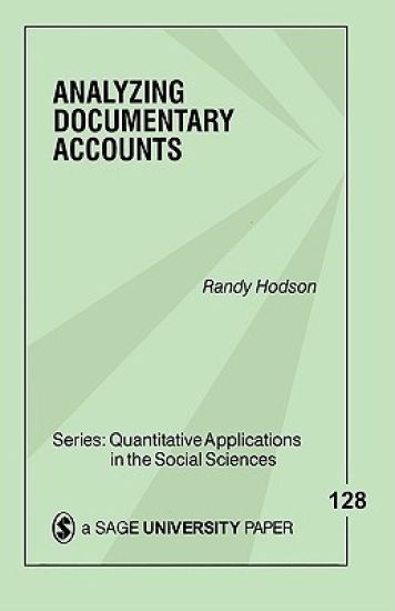 Analyzing Documentary Accounts