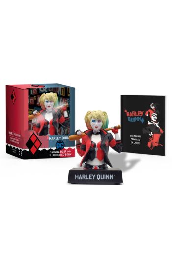Harley Quinn Talking Figure and Illustrated Book