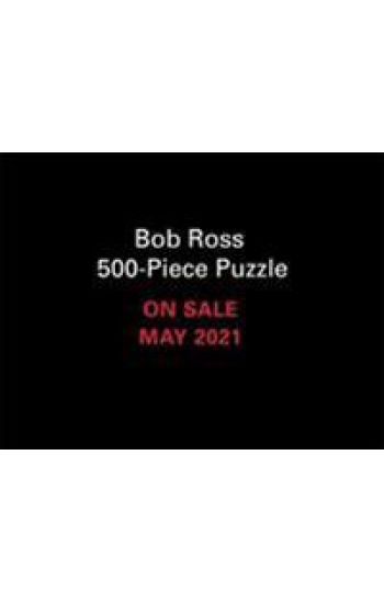 Bob Ross 2-in-1 Double Sided 500-Piece Puzzle