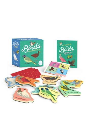 Birds: A Wooden Magnet Set