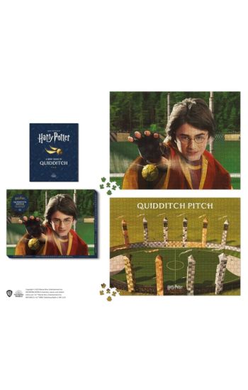 Harry Potter Quidditch Match 2-in-1 Double-Sided 1000-Piece Puzzle