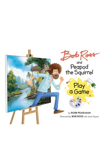 Bob Ross and Peapod the Squirrel Play a Game