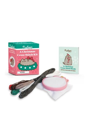 Pusheen: A Christmas Cross-Stitch Kit