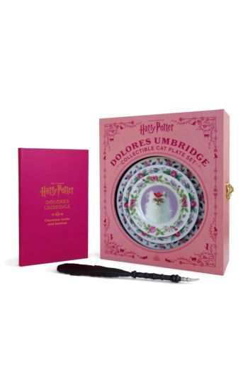 Harry Potter: Dolores Umbridge Collectible Cat Plate Set