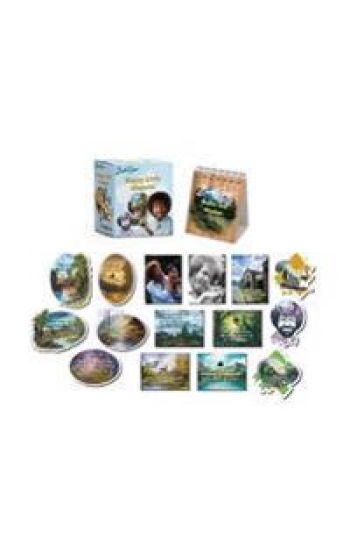 Bob Ross: Happy Little Magnets
