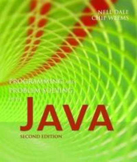 Programming And Problem Solving With Java