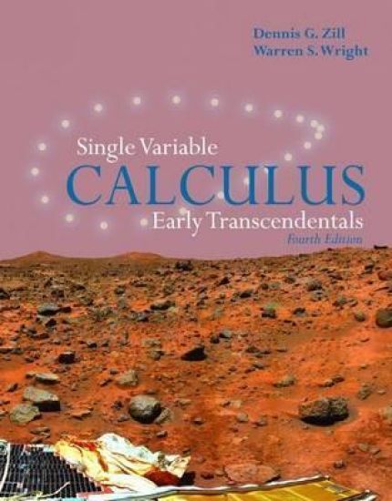 Single Variable Calculus:  Early Transcendentals