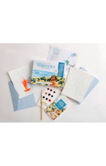 Watercolor the Easy Way Paint-Your-Own Watercolor Cards Coastal