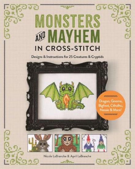 Monsters and Mayhem in Cross-Stitch