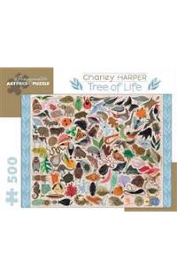 Charley Harper Tree of Life 500-Piece Jigsaw Puzzle