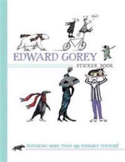 Edward Gorey Sticker Book