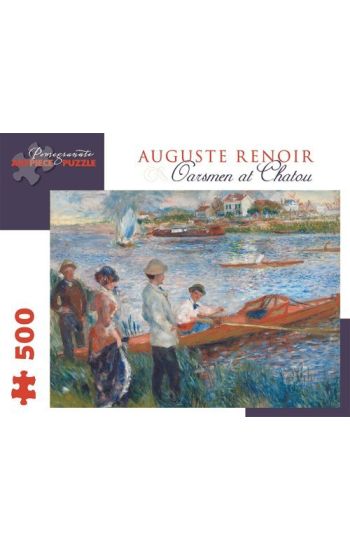 Oarsmen at Chatou Auguste Renoir 500-Piece Jigsaw Puzzle
