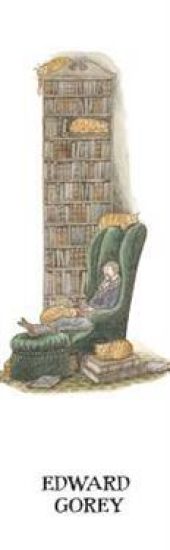 Bibliophile with Cats Bookmark
