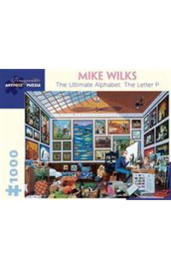 Mike Wilks the Ultimate Alphabet the Letter P 1000-Piece Jigsaw Puzzle