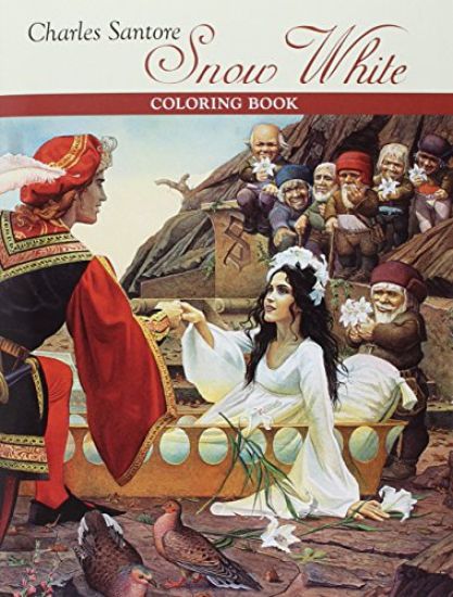 Charles Santore Snow White Coloring Book