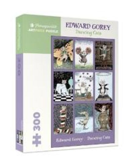 Edward Gorey Dancing Cats 300-Piece Jigsaw Puzzle