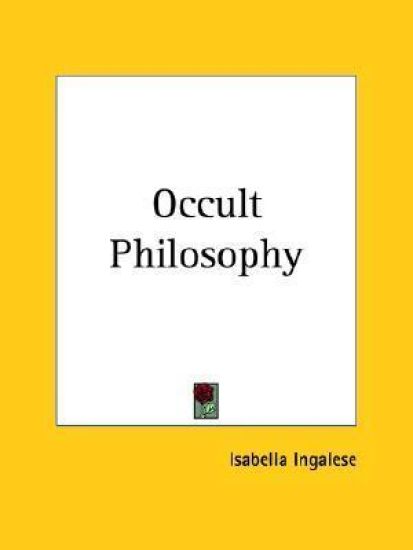 Occult Philosophy