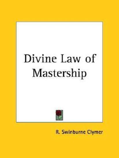 Divine Law of Mastership (1922)