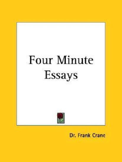 Four Minute Essays, 1919