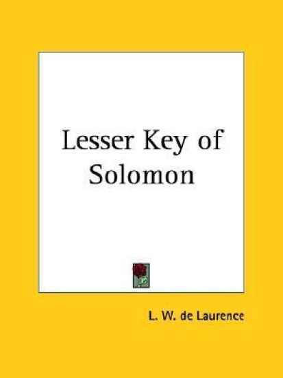 Lesser Key of Solomon, 1916