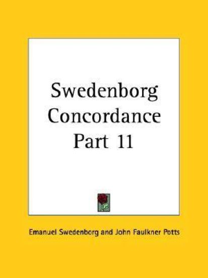 Swedenborg Concordance Vol. 11 (1888)
