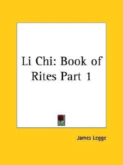 Li Chi Book of Rites 1885