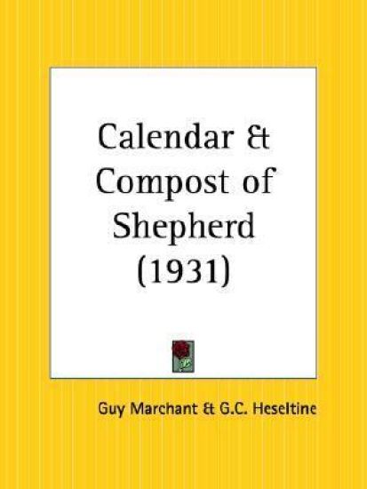 Calendar & Compost of Shepherd 1931