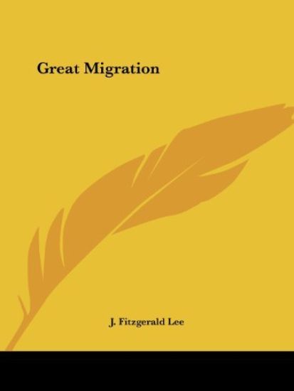 Great Migration 1932