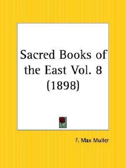 Sacred Books of the East 1898