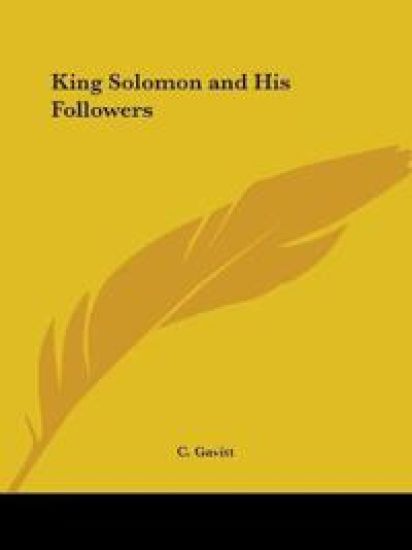 King Solomon and His Followers