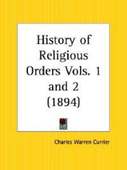 History of Religious Orders 1894