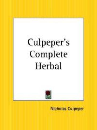 Culpeper s Complete Herbal