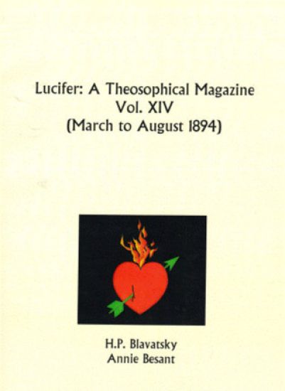 Lucifer a Theosophical Magazine, September 1888 to February 1889
