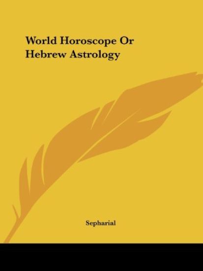 World Horoscope Hebrew Astrology