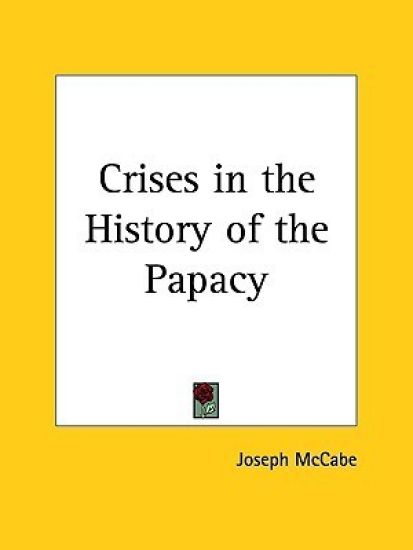 Crises in the History of the Papacy, 1916