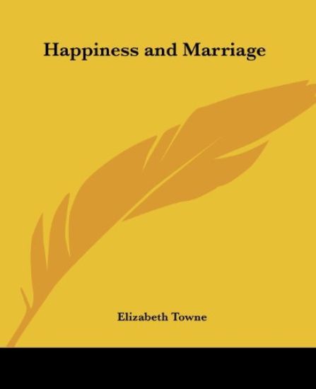 Happiness and Marriage