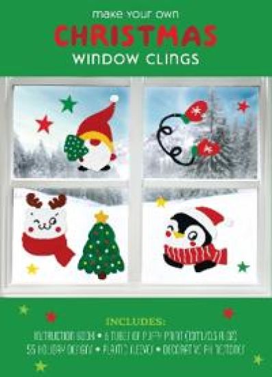 Make Your Own Christmas Window Clings Kit