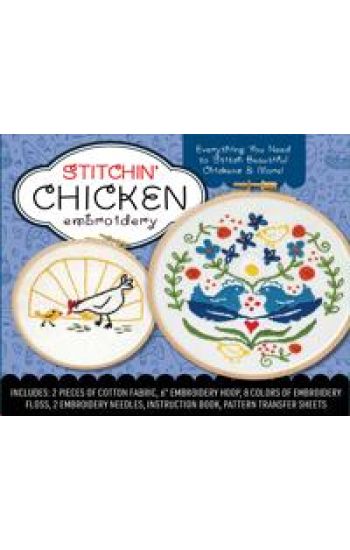 Stitchin Chicken Embroidery Kit