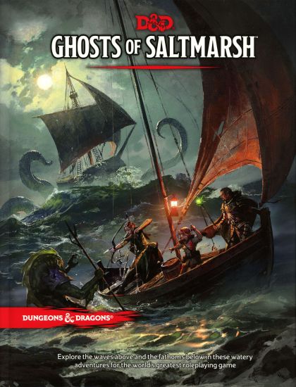 Dungeons & Dragons Ghosts of Saltmarsh Hardcover Book (D&d Adventure)