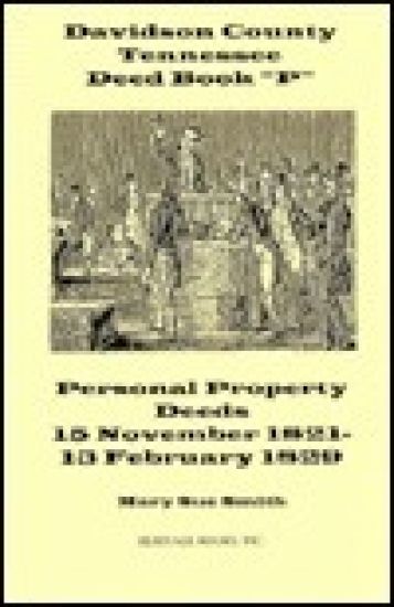 Davidson County Tennessee Deed Book P