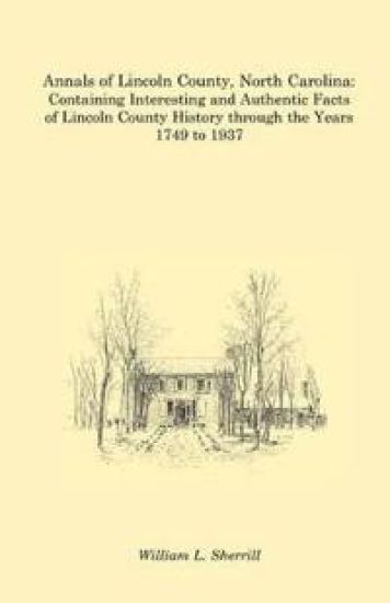 Annals of Lincoln County, North Carolina