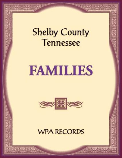 Shelby County, Tennessee Families
