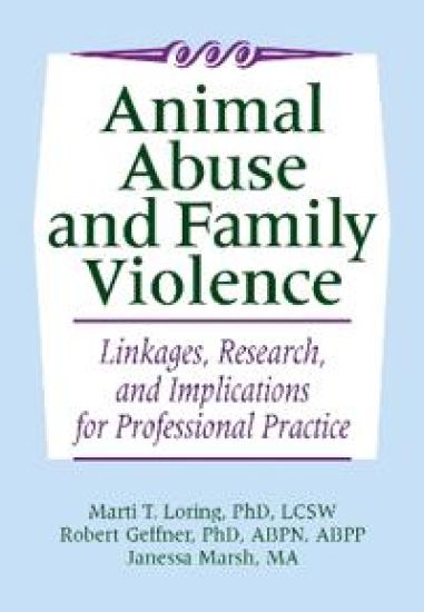Animal Abuse and Family Violence