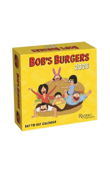 Bob's Burgers 2026 Day-To-Day Calendar