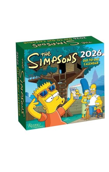 The Simpsons 2026 Day-To-Day Calendar